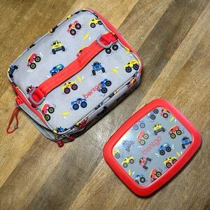 Monster Truck Bentgo® Kids Lunch Bag and Matching Lunch Box